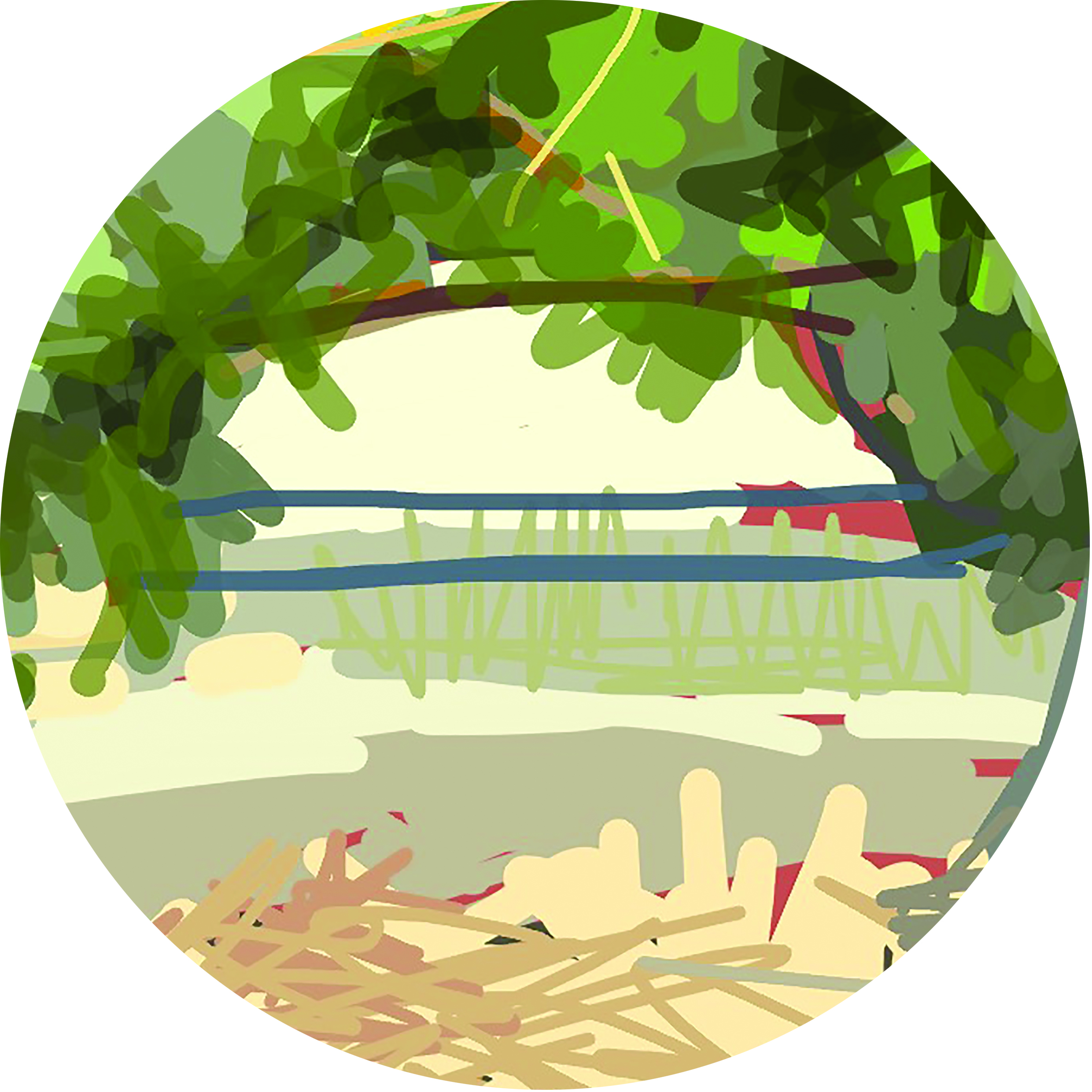 Mulching the terra rossa